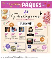 Promos Saumon Sauvage dans le catalogue "Les délices de PÂQUES !" de Géant Casino à la page 20