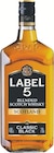 Blended Scotch Whisky - LABEL 5 - Supermarchés Match à Schiltigheim Blended Scotch Whisky - LABEL 5 en promo chez Supermarchés Match Schiltigheim à 12,99 €