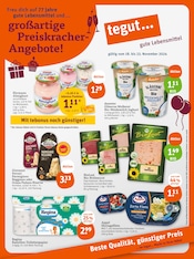 Aktueller tegut Prospekt mit Wurst, "tegut… gute Lebensmittel", Seite 1