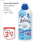 Aktuelle Lenor Angebote bei GLOBUS in Bochum Aktuelles Weichspüler Angebot bei GLOBUS in Bochum ab 2,22 €