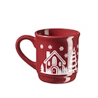 Glühweinbecher mit Weihnachtsmotiv, Füllstrich innen 0,2 l, ROT,  48er-Set von MÄSER im aktuellen METRO Prospekt für 76,06 €