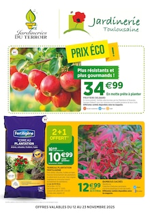 Prospectus Jardineries du terroir en cours, "Jardineries DU TERROIR", page 1 sur 4