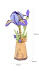 Puzzle 3d 73 Pièces - Purple Iris - Rowood - Rowood dans le catalogue Cultura