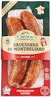 Saucisses de Montbéliard à Colruyt dans Saint-Lager
