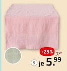 Tischläufer im aktuellen ROLLER Prospekt