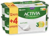 Activia Nature en promo chez Super U Activia Nature dans le catalogue Super U