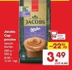 Cappuccino im Angebot bei Netto Marken-Discount in Stade Cappuccino Angebote von Jacobs bei Netto Marken-Discount Stade für 3,49 €