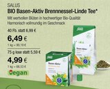 BIO Basen-Aktiv Brennnessel-Linde Tee Angebote von Salus bei VITALIA Reformhaus Böblingen für 4,99 €
