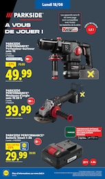 Offre Meuleuse dans le catalogue Lidl du moment à la page 2