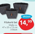 Filzkorb Set von  im aktuellen budni Prospekt für 14,99 €