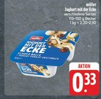 EDEKA - Joghurt mit der Ecke Angebot im Prospekt Joghurt mit der Ecke bei EDEKA im Prospekt "" für 0,33 €