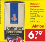 Prodomo Kaffee gemahlen im Angebot bei Netto Marken-Discount in Ingolstadt Prodomo Kaffee gemahlen Angebote von Dallmayr bei Netto Marken-Discount Ingolstadt für 6,79 €