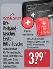 KFZ-Verbandtasche von Walser im aktuellen ALDI Nord Prospekt für 3,99 €
