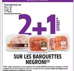 2+1 offert sur les barquettes NEGRONI à Intermarché Super dans Scientrier 2+1 offert sur les barquettes NEGRONI à Intermarché Super dans Scientrier