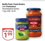 Pesto Angebote von Barilla bei GLOBUS Oberursel für 1,99 €