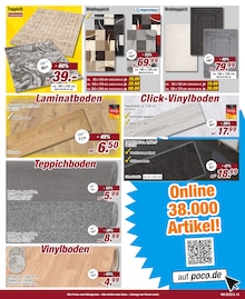 Teppich im POCO Prospekt "10% auf alle Artikel, die in den POCO-SHOPPER passen..." mit 26 Seiten (Trier)