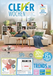 Trends Prospekt: "CLEVER WOCHEN", 16 Seiten, 28.09.2024 - 11.10.2024