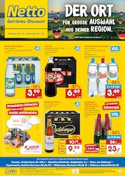 Aktueller Netto Marken-Discount Prospekt mit Bier, "DER ORT, AN DEM DU IMMER AUSGEZEICHNETE PREISE FINDEST.", Seite 1