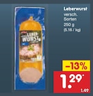 Leberwurst bei Netto Marken-Discount im Bischofsheim Prospekt für 1,29 €