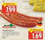 Aktuelles Rindsbratwurst Angebot bei E center in Berlin ab 1,69 €