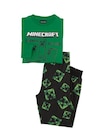 Pyjama garçon - MINECRAFT en promo chez Carrefour Pyjama garçon - MINECRAFT dans le catalogue Carrefour