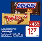 Snickers Angebote von Mars bei ALDI SÜD Darmstadt für 1,79 €