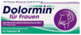 LINDA Premiumapotheke Langelsheim - Dolormin® für Frauen bei Menstruationsbeschwerden mit Naproxen Angebot im Prospekt Dolormin® für Frauen bei Menstruationsbeschwerden mit Naproxen bei LINDA Premiumapotheke im Langelsheim Prospekt für 9,00 €