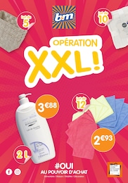 Prospectus B&M à Cléon, "OPÉRATION XXL !", 12 pages, 23/08/2024 - 24/09/2024