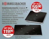 Induktionskochplatte CT2020/20 im V-Markt Prospekt Induktionskochplatte CT2020/20 von Rommelsbacher im aktuellen V-Markt Prospekt für 59,90 €