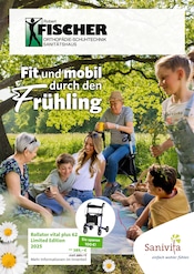 Aktueller Robert Fischer Orthopädie-Schuhtechnik Sanitätshaus Sanitätshaus Prospekt in Marktredwitz und Umgebung, "Fit und mobil durch den Frühling" mit 6 Seiten, 13.03.2025 - 31.05.2025