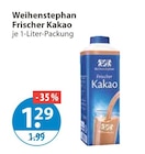 Frischer Kakao von Weihenstephan im aktuellen V-Markt Prospekt für 1,29 €