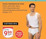 Herren-Unterhemd 2er-Pack bei GLOBUS im Prospekt "" für 9,99 €