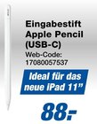Eingabestift Apple Pencil (USB-C) im Angebot bei expert in Ibbenbüren Eingabestift Apple Pencil (USB-C) Angebote von Apple bei expert Ibbenbüren für 88,00 €