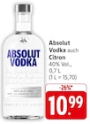 Vodka im Angebot bei EDEKA in Pforzheim Vodka Angebote von Absolut bei EDEKA Pforzheim für 10,99 €