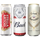 SUR TOUTES LES CANETTES - BUD, STELLA ARTOIS ET TRIPEL KARMELIET dans le catalogue Carrefour