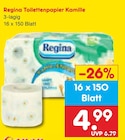 Toilettenpapier Kamille von Regina im aktuellen Netto Marken-Discount Prospekt