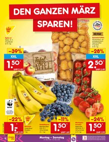 Äpfel im aktuellen Netto Marken-Discount Prospekt (Münster) Äpfel im Netto Marken-Discount Prospekt "Aktuelle Angebote" mit 60 Seiten (Münster)