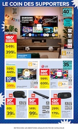 Télévision en promo dans le catalogue Carrefour à la page 85