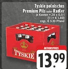 Premium Pils Angebote von Tyskie bei E center Kaarst für 13,99 €