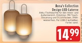 Design-LED-Laterne im Angebot bei E center in Gladbeck Design-LED-Laterne Angebote von Anna's Collection bei E center Gladbeck für 14,99 €