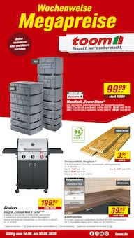 Gasgrill im toom Baumarkt Prospekt "Respekt, wer's selber macht." mit 20 Seiten (Hannover)
