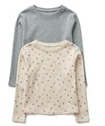 Lot de 2 t-shirts fille à Carrefour dans Creuzier-le-Neuf Lot de 2 t-shirts fille à Carrefour dans Creuzier-le-Neuf