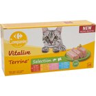 Terrines pour chats - CARREFOUR COMPANINO VITALIVE dans le catalogue Carrefour
