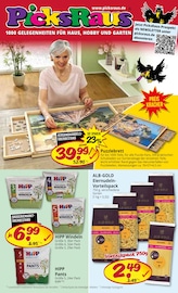 Puzzle im Picks-Raus Prospekt in Aalen Aktueller Picks-Raus Prospekt mit Puzzle, "1000 GELEGENHEITEN FÜR HAUS, HOBBY UND GARTEN", Seite 1