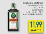 Kräuterlikör im Angebot bei diska in Coburg Kräuterlikör Angebote von Jägermeister bei diska Coburg für 11,99 €