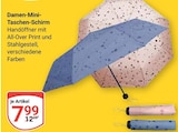 Damen-Mini-Taschen-Schirm im Angebot bei GLOBUS in Ludwigshafen Damen-Mini-Taschen-Schirm Angebote bei GLOBUS Ludwigshafen für 7,99 €