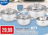 Edelstahl-Topfset 7-teilig im Angebot bei Kaufhaus Stolz in Greifswald Edelstahl-Topfset 7-teilig Angebote bei Kaufhaus Stolz Greifswald für 29,99 €