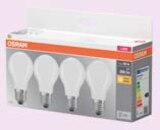 Lot de 4 ampoules dépolies LED standard - OSRAM en promo chez LaMaison.fr Saint-Nazaire à 6,49 €