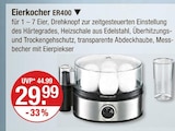 Eierkocher ER400 von  im aktuellen V-Markt Prospekt für 29,99 €