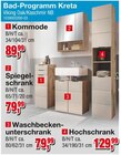 Bad-Programm Kreta im Angebot bei Die Möbelfundgrube in Saarlouis Bad-Programm Kreta Angebote bei Die Möbelfundgrube Saarlouis für 79,99 €